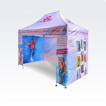 Klappbares Scherenzelt für Outdoor-Events mit hoher Widerstandsfähigkeit