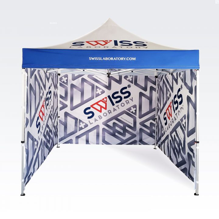 Nepremokavý skladací stan s integrovaným osvetlením